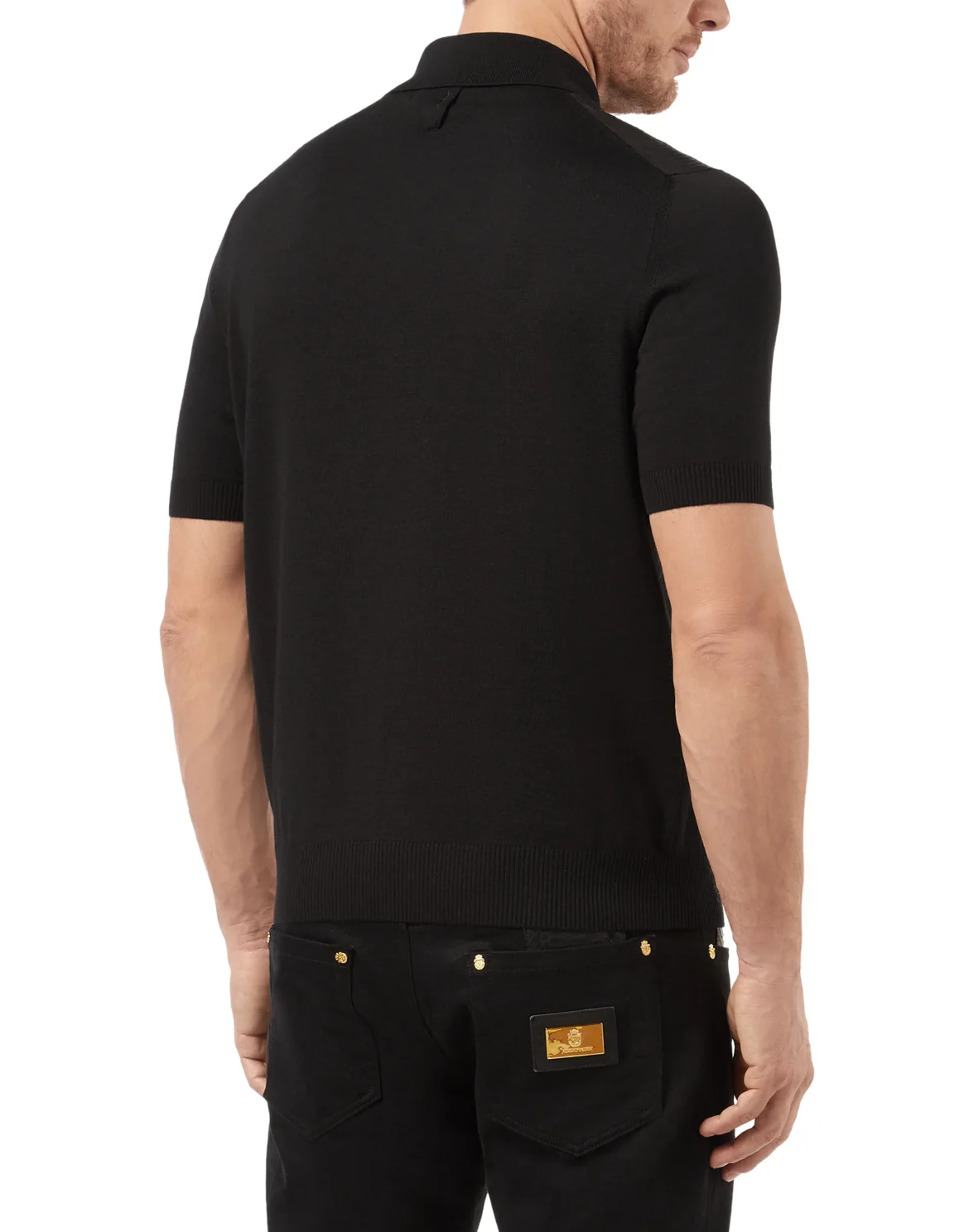 Pullover zip mock Double B, цвет: Черный