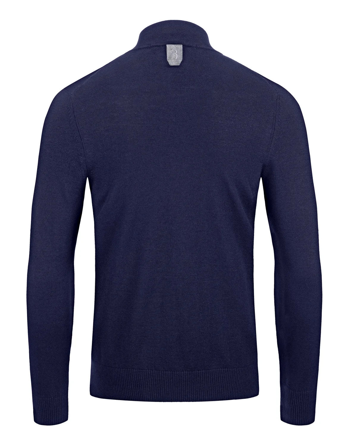 Pullover zip mock Crest, цвет: Синий