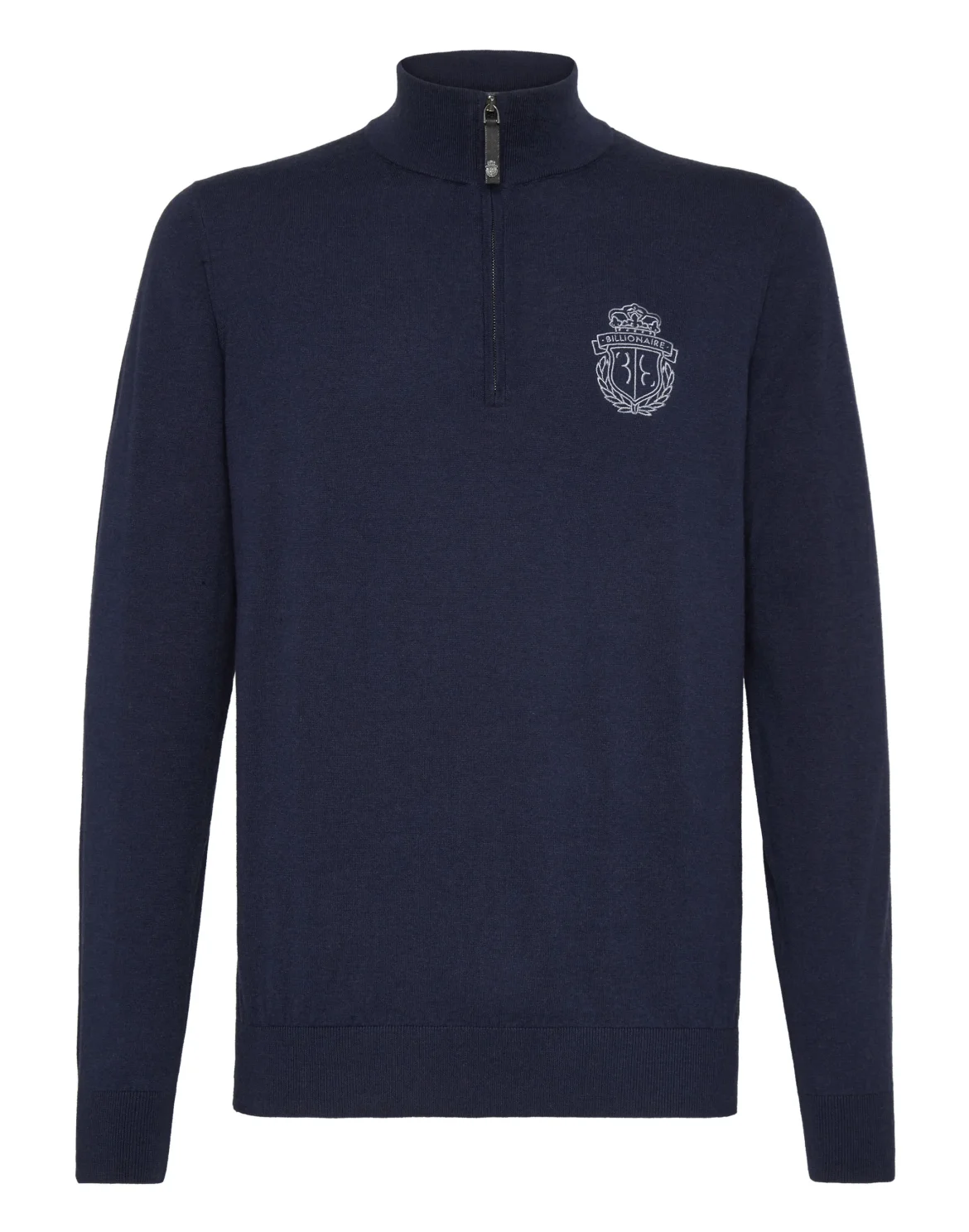 Pullover zip mock Crest, цвет: Синий