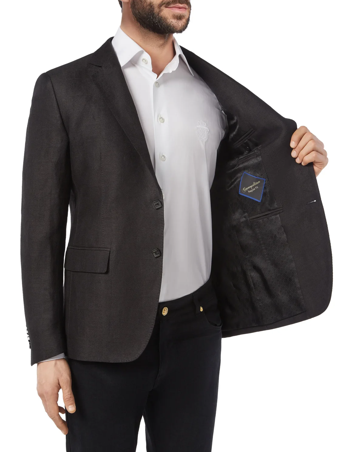 Blazer Regular Fit Members only, цвет: Черный