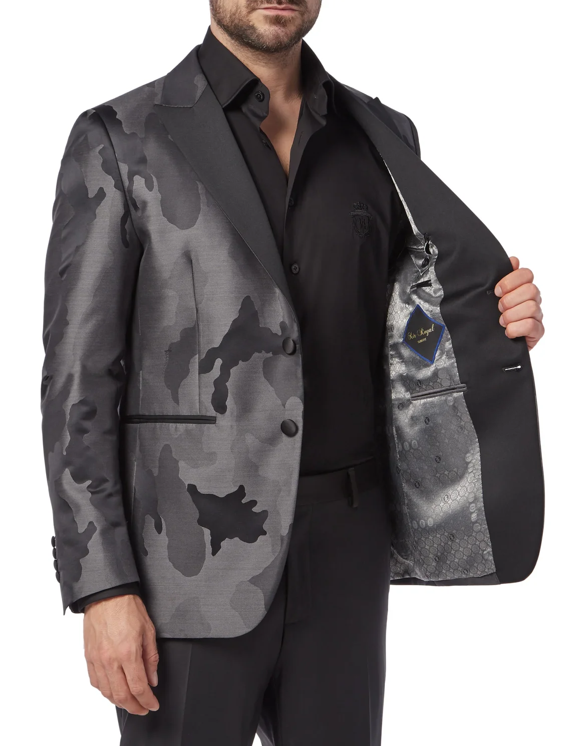 Blazer Camouflage, цвет: Серый