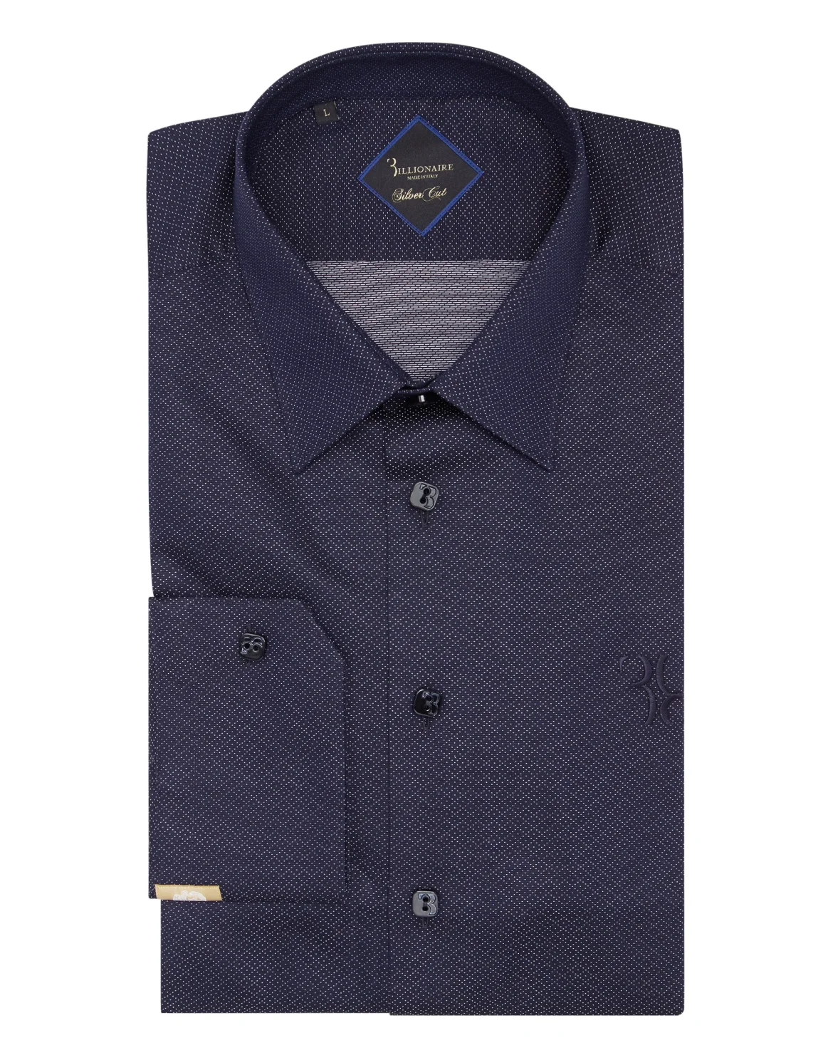 Shirt Silver Cut LS/Milano Double B, цвет: Синий