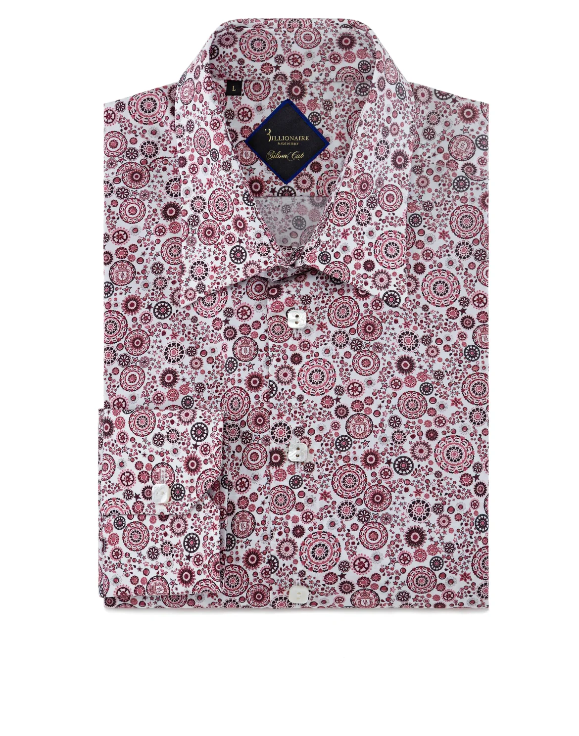 Shirt Gold Cut LS/Flavio Original, цвет: Красный