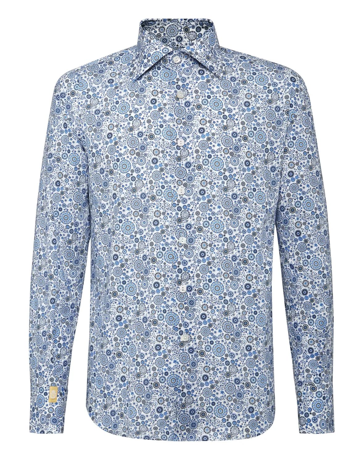 Shirt Gold Cut LS/Flavio Original, цвет: Синий
