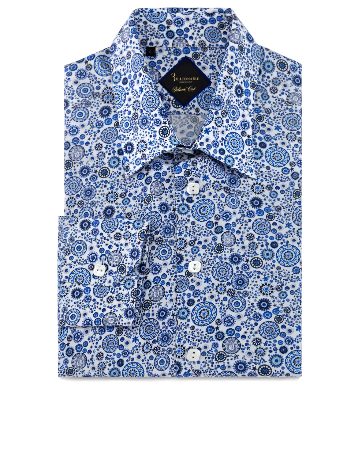 Shirt Gold Cut LS/Flavio Original, цвет: Синий