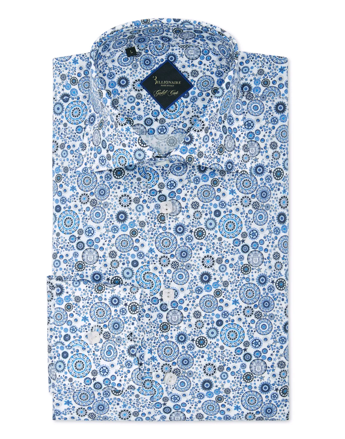 Shirt Gold Cut LS/Flavio Original, цвет: Синий