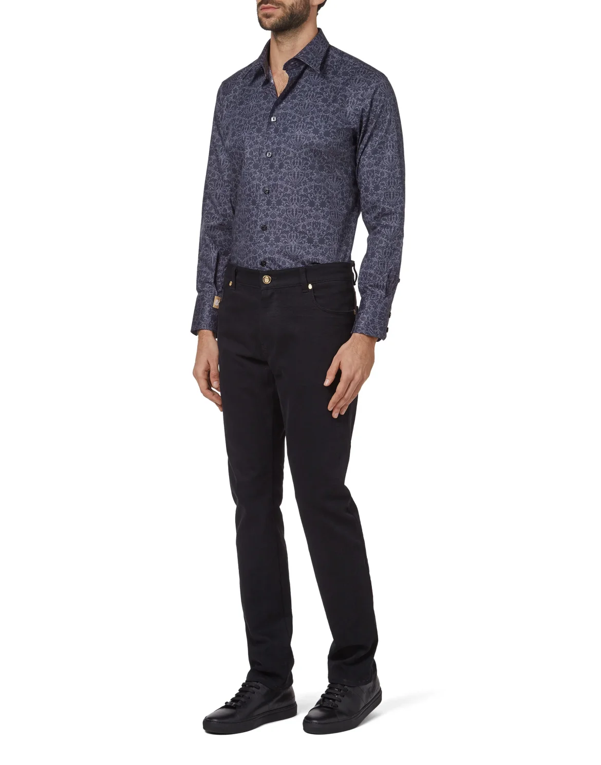 Shirt Gold Cut LS/Milano Original, цвет: Черный