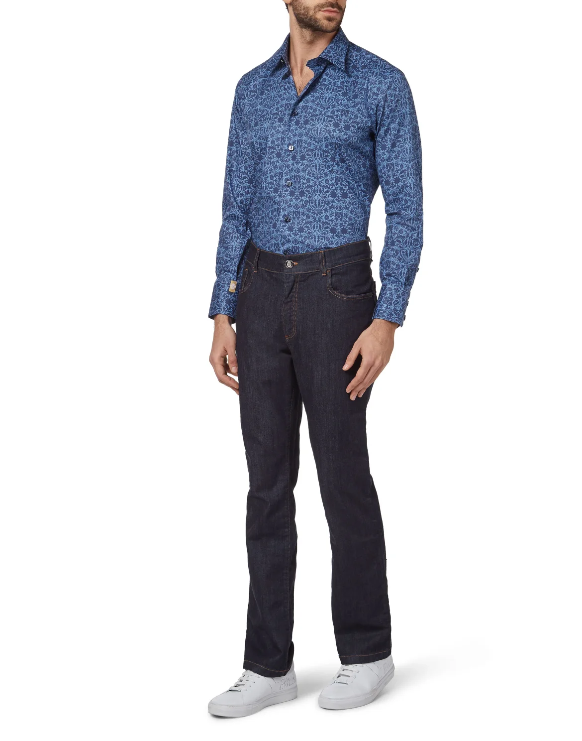 Shirt Gold Cut LS/Milano Original, цвет: Синий