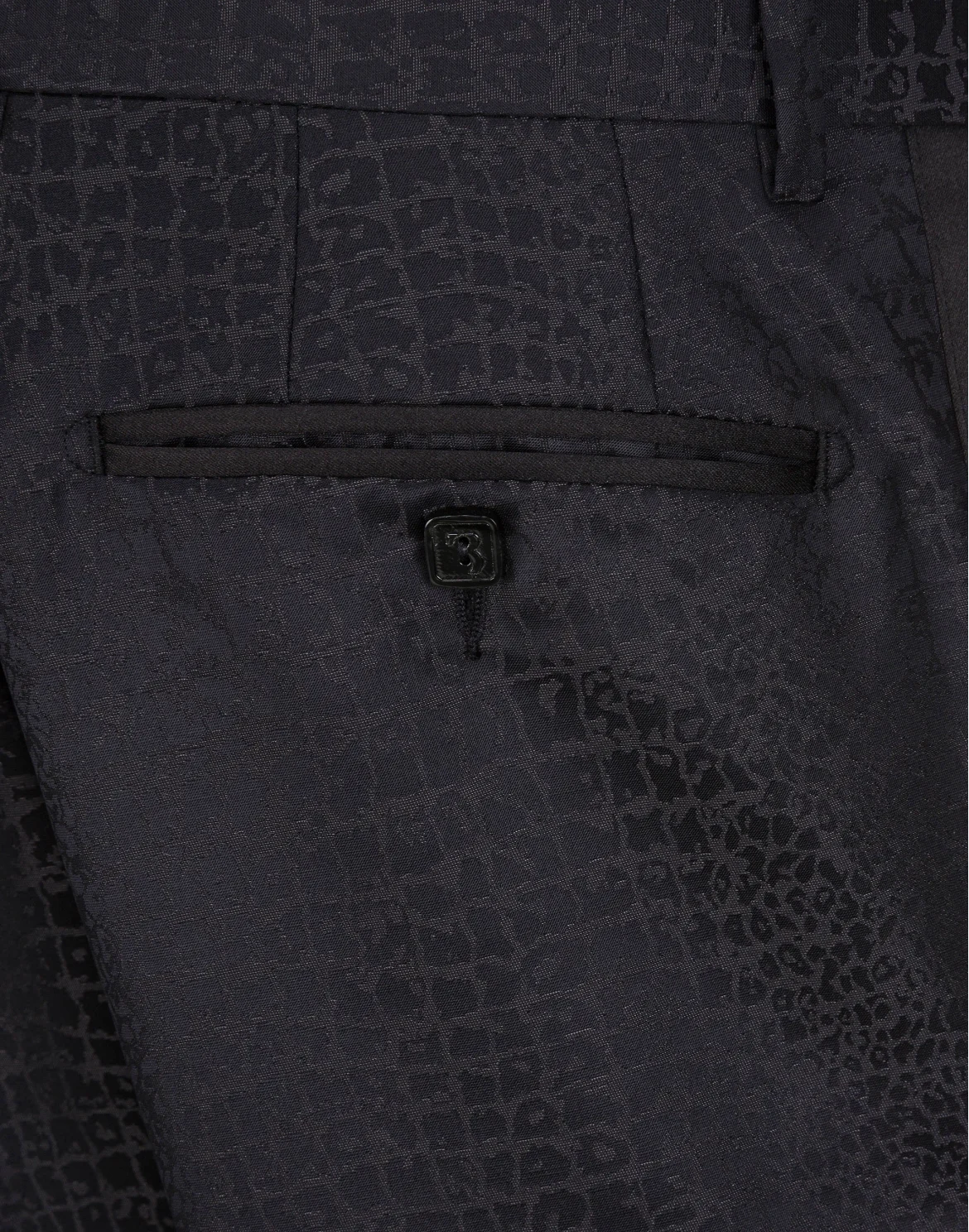 Slim Trousers Lion, цвет: Черный