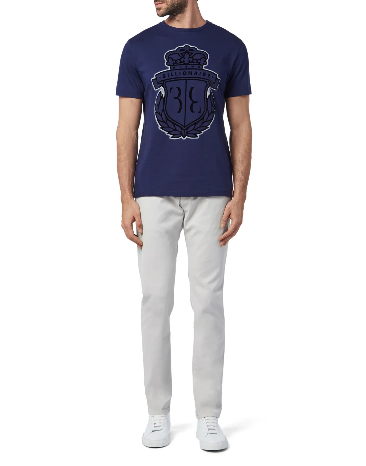 T-shirt Round Neck SS Crest, цвет: Синий