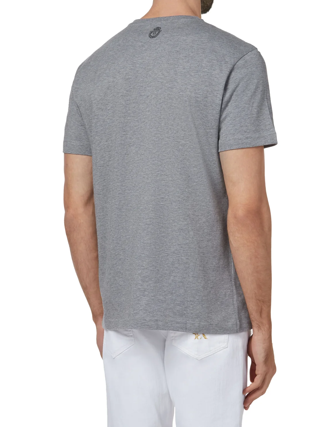 T-shirt Round Neck SS Crest, цвет: Серый