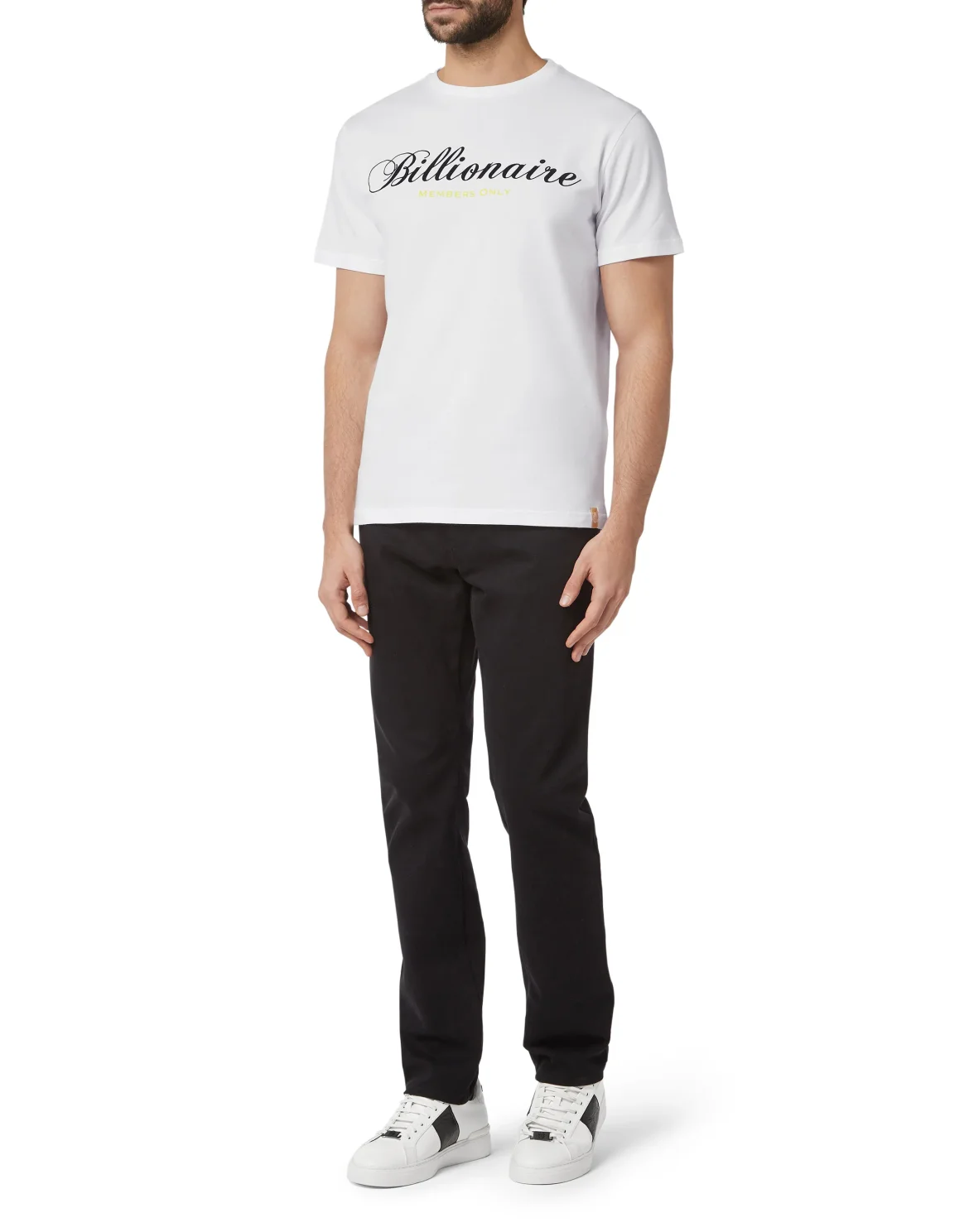 T-shirt Round Neck SS Members only, цвет: Белый