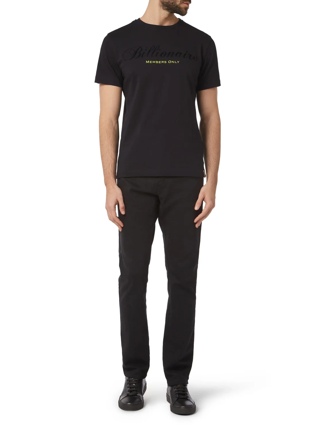 T-shirt Round Neck SS Members only, цвет: Черный