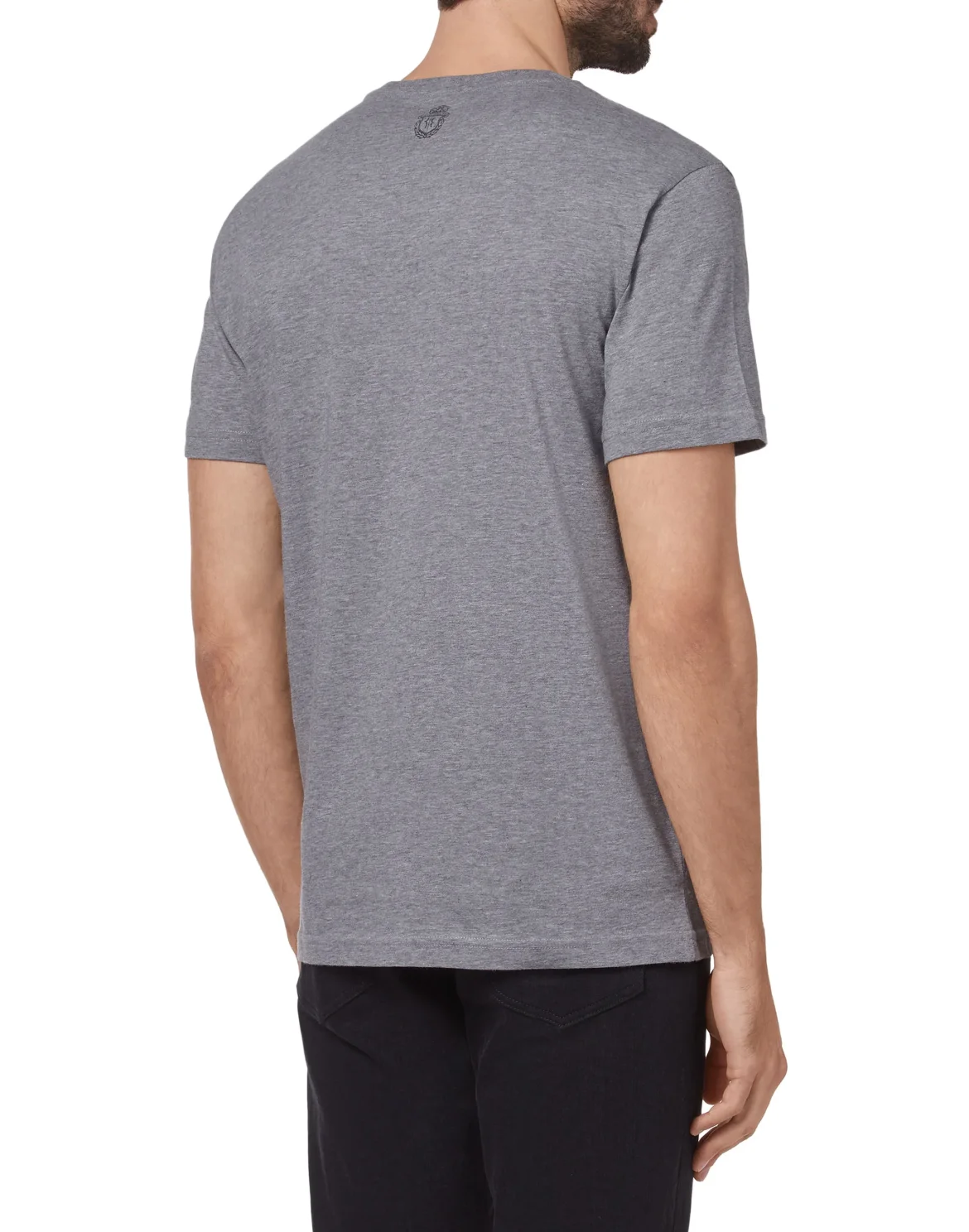 T-shirt Round Neck SS Lion, цвет: Серый