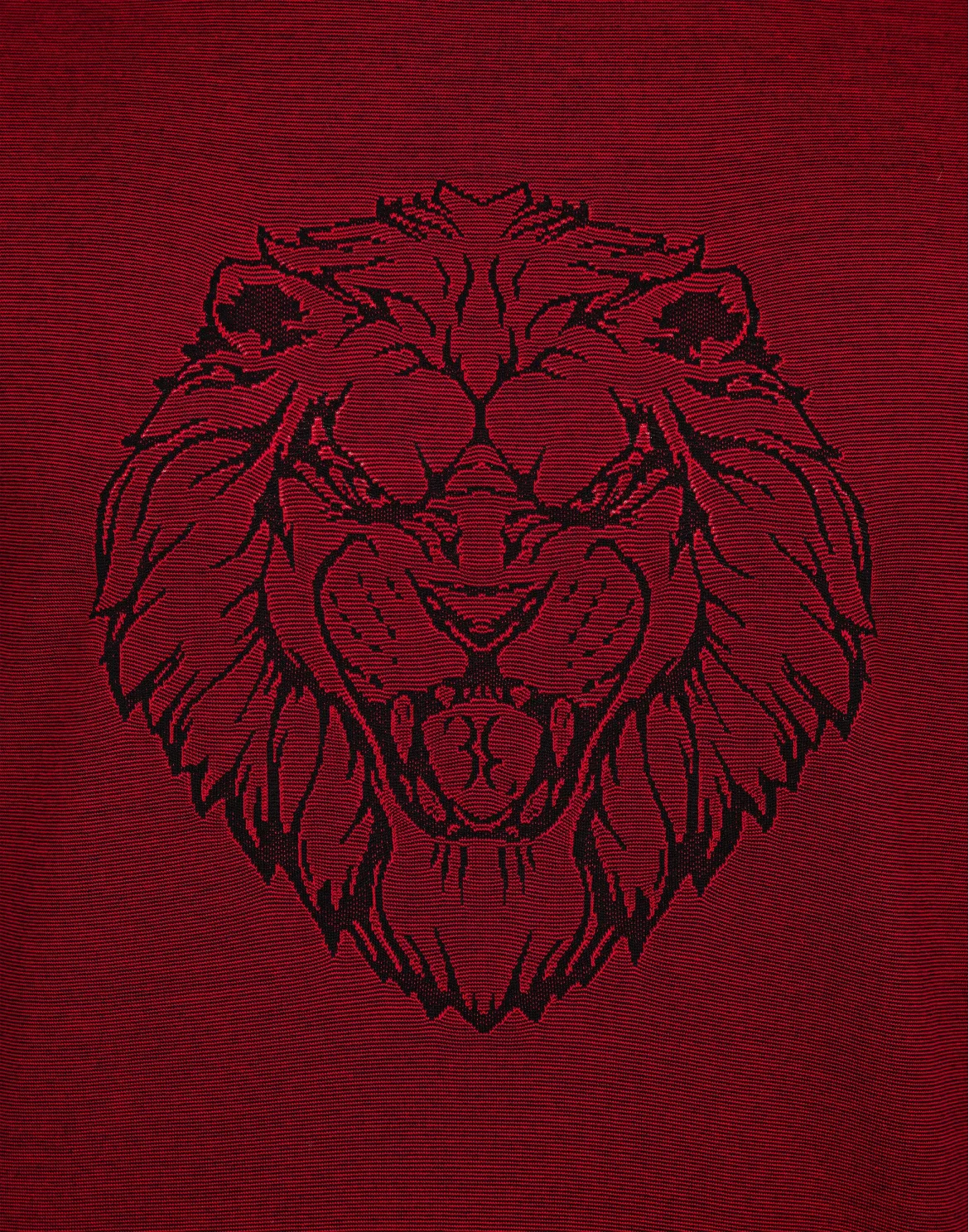 T-shirt Round Neck SS Lion, цвет: Красный