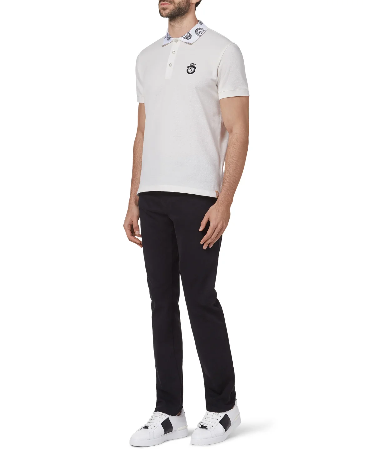 Polo shirt SS Crest, цвет: Белый