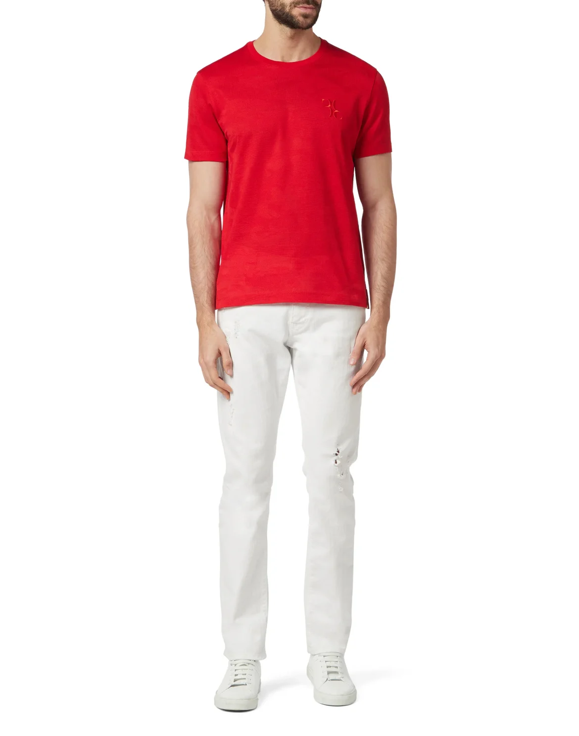 T-shirt Round Neck SS Statement, цвет: Красный