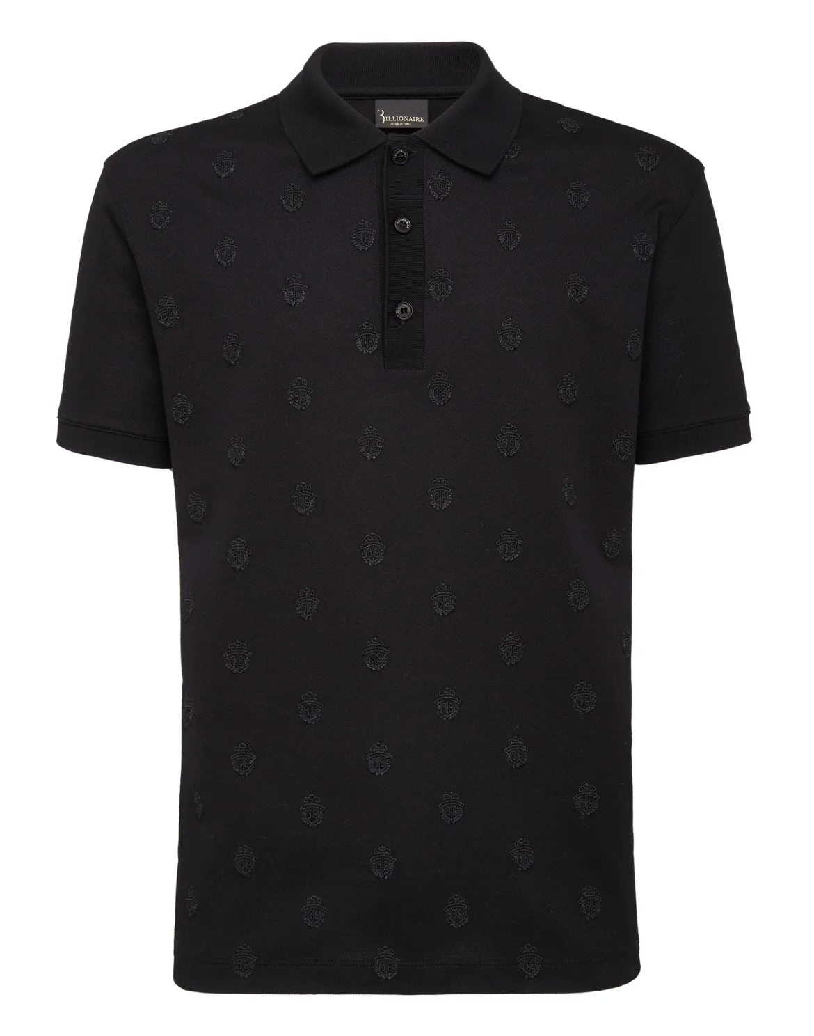 Polo shirt SS Crest, цвет: Черный