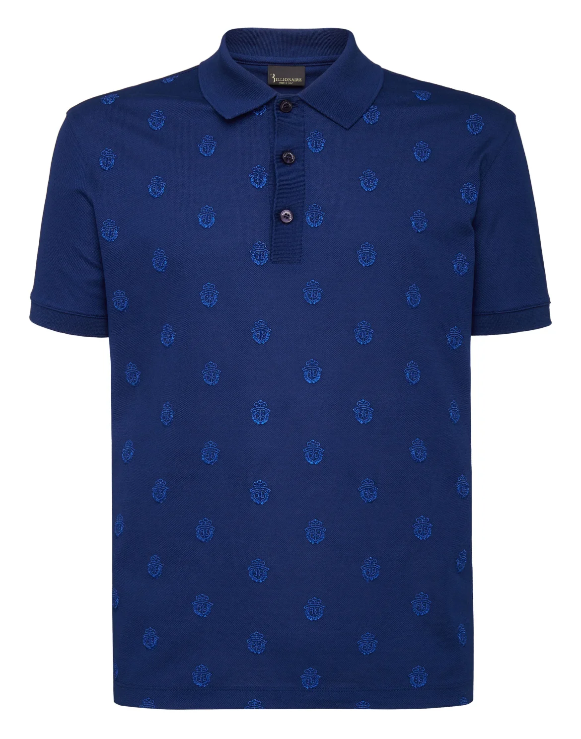 Polo shirt SS Crest, цвет: Синий