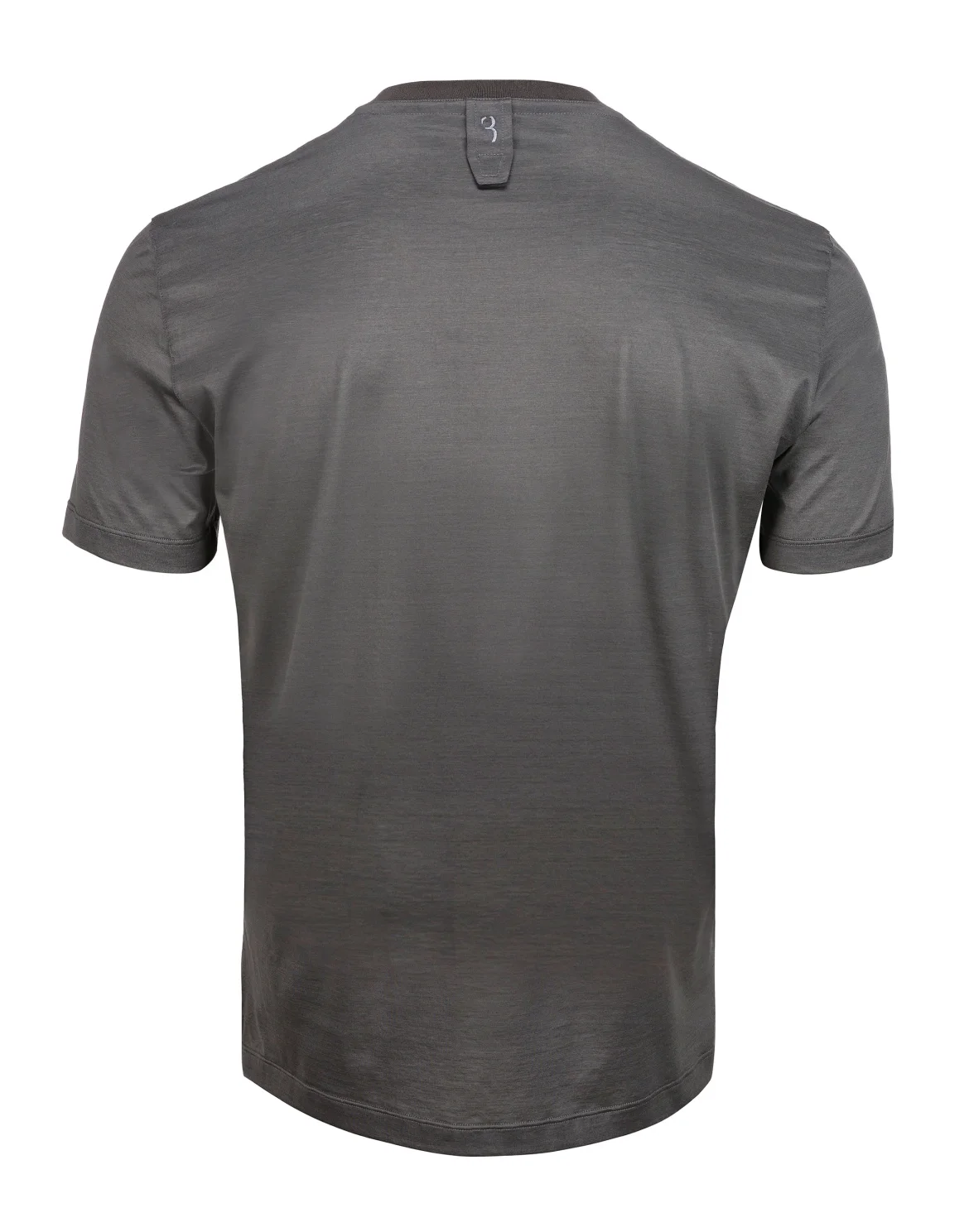 T-shirt V-Neck SS Crest, цвет: Серый
