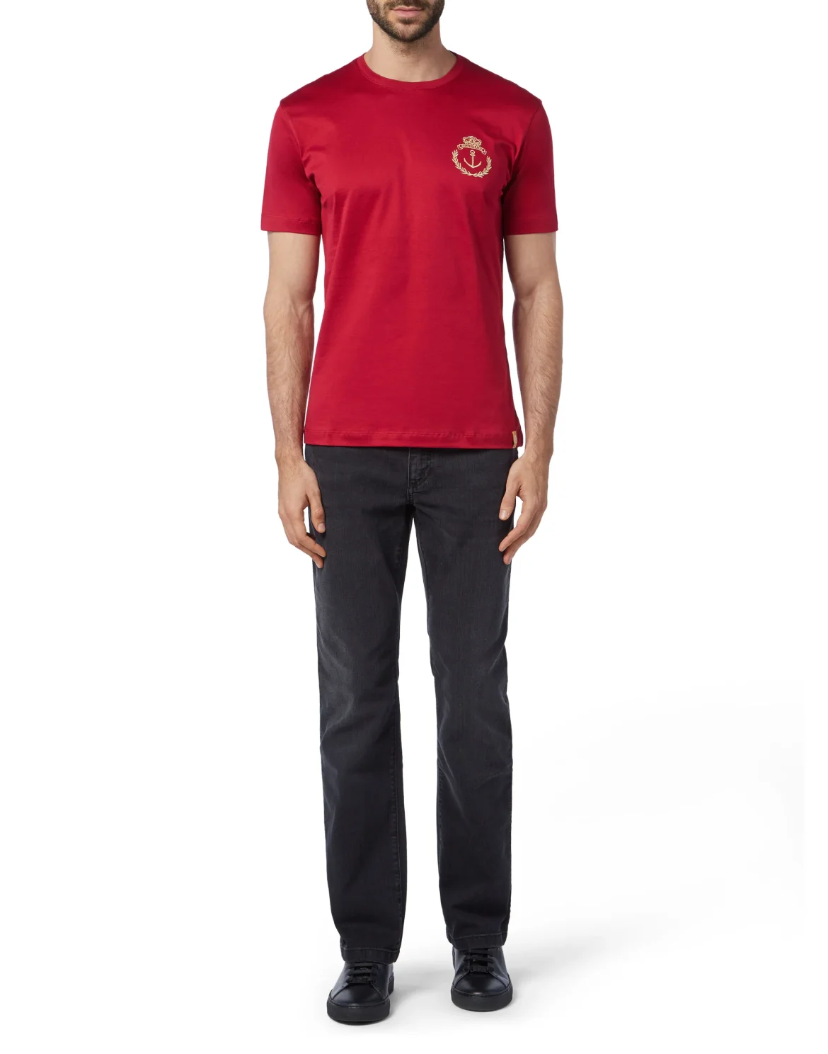 T-shirt Round Neck SS Members only, цвет: Красный