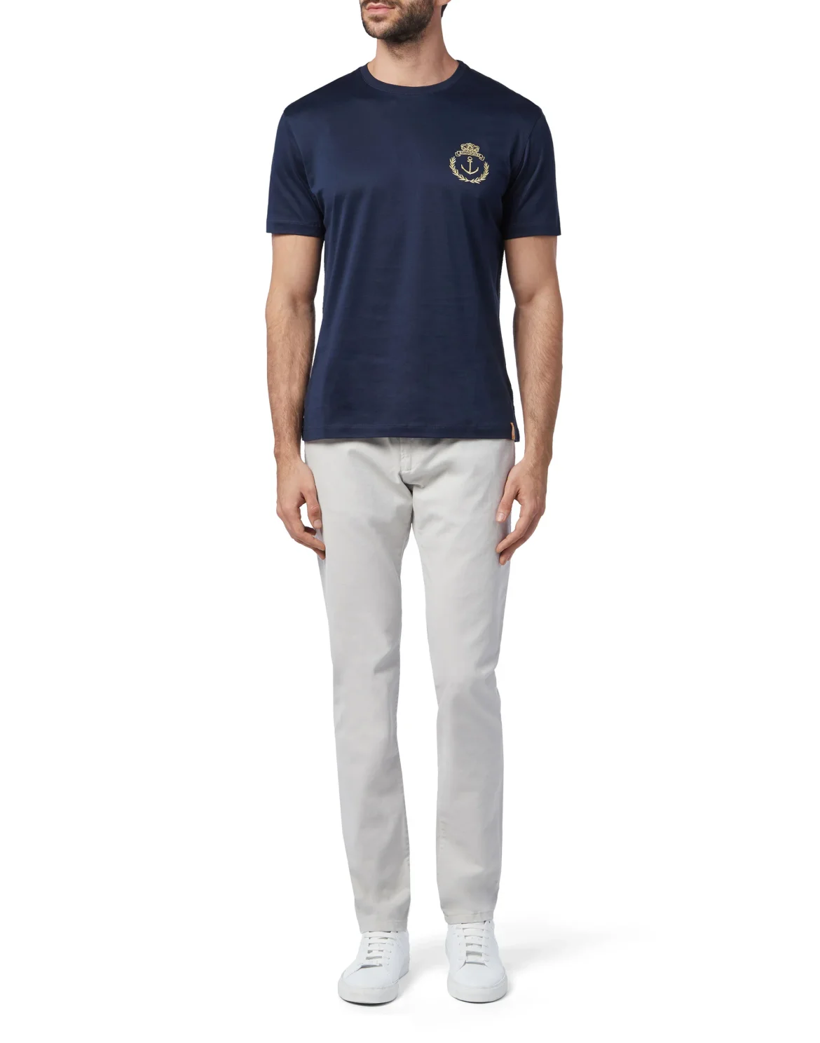 T-shirt Round Neck SS Members only, цвет: Синий