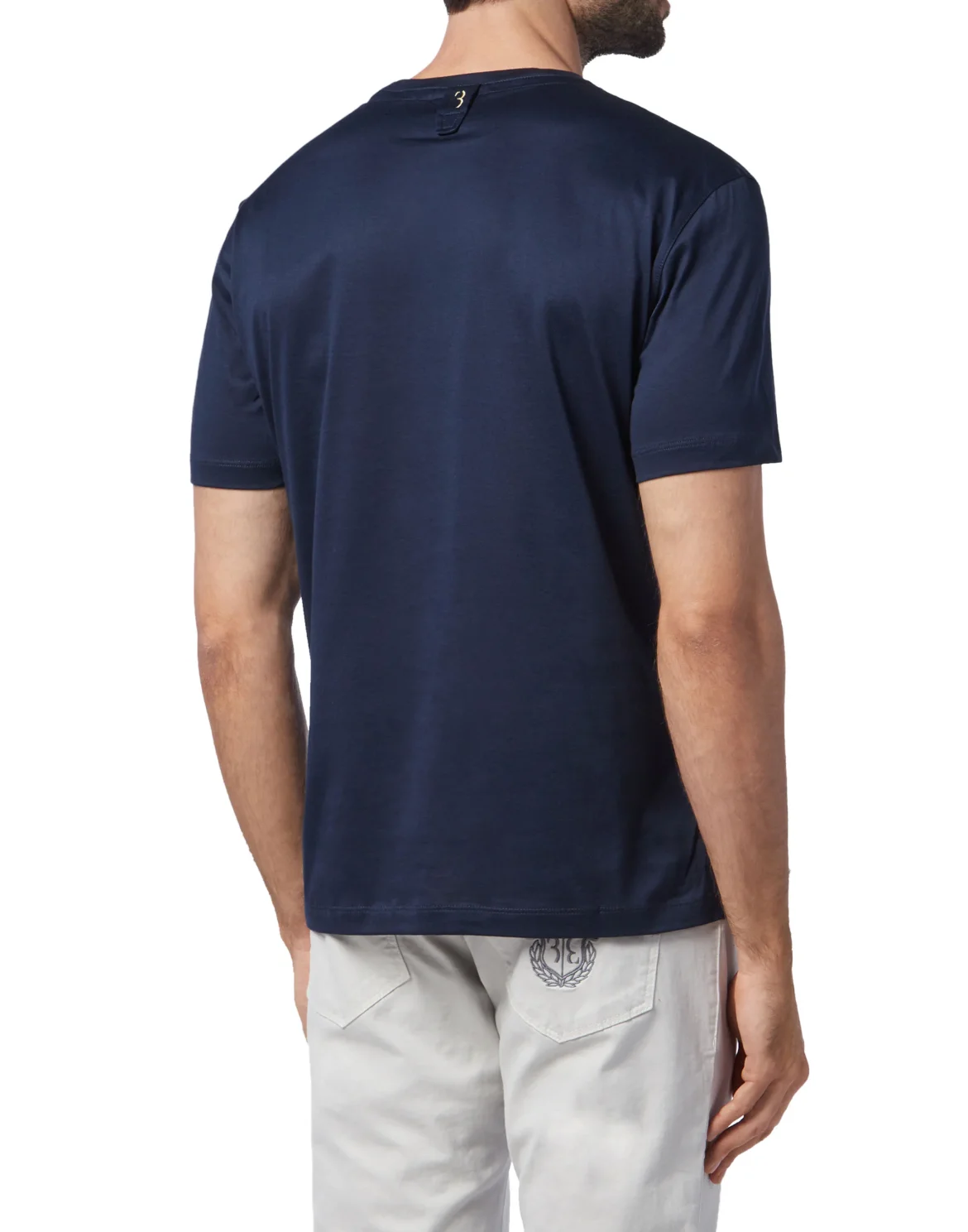 T-shirt Round Neck SS Members only, цвет: Синий