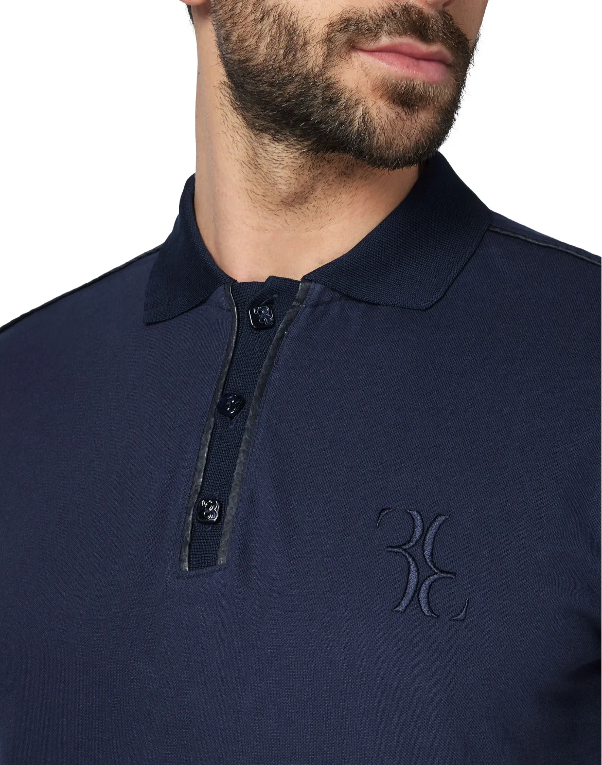 Polo shirt SS Double B, цвет: Синий