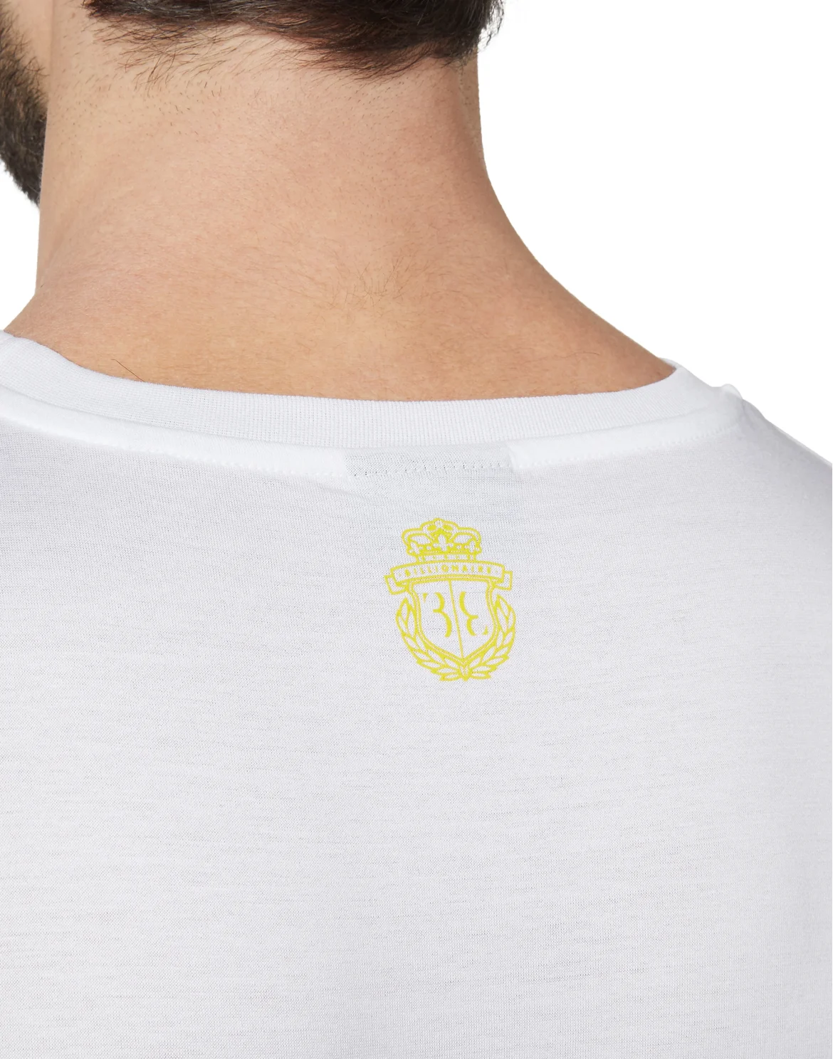 T-shirt Round Neck SS Crest, цвет: Белый