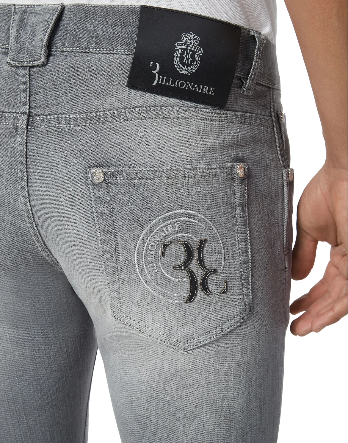 Super slim fit Double B, цвет: Серый