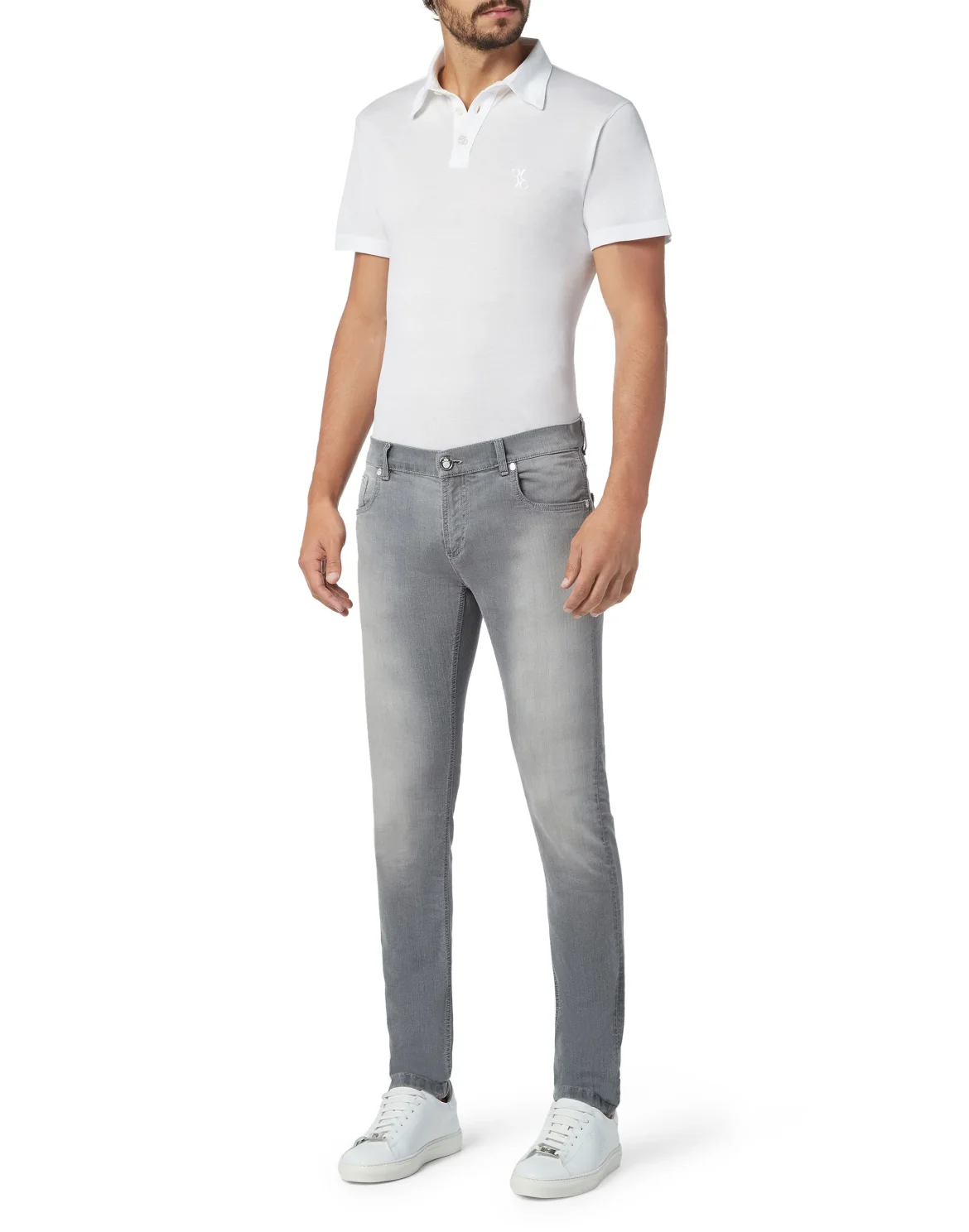 Super slim fit Double B, цвет: Серый