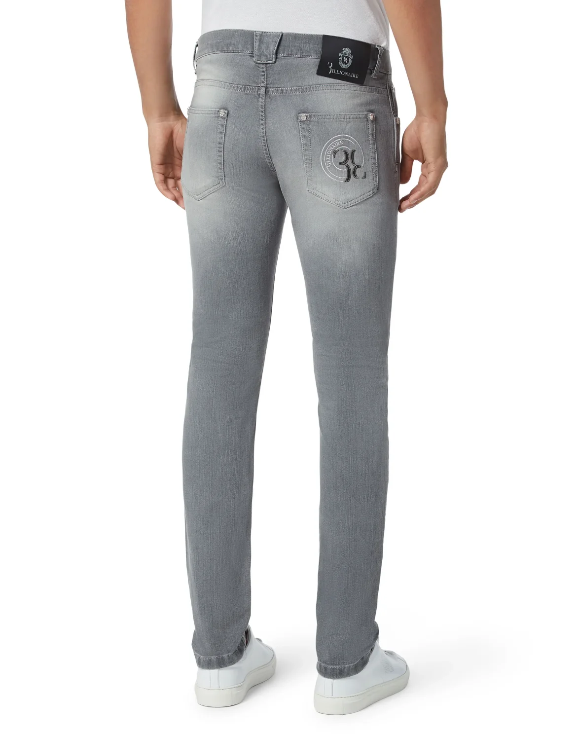 Super slim fit Double B, цвет: Серый