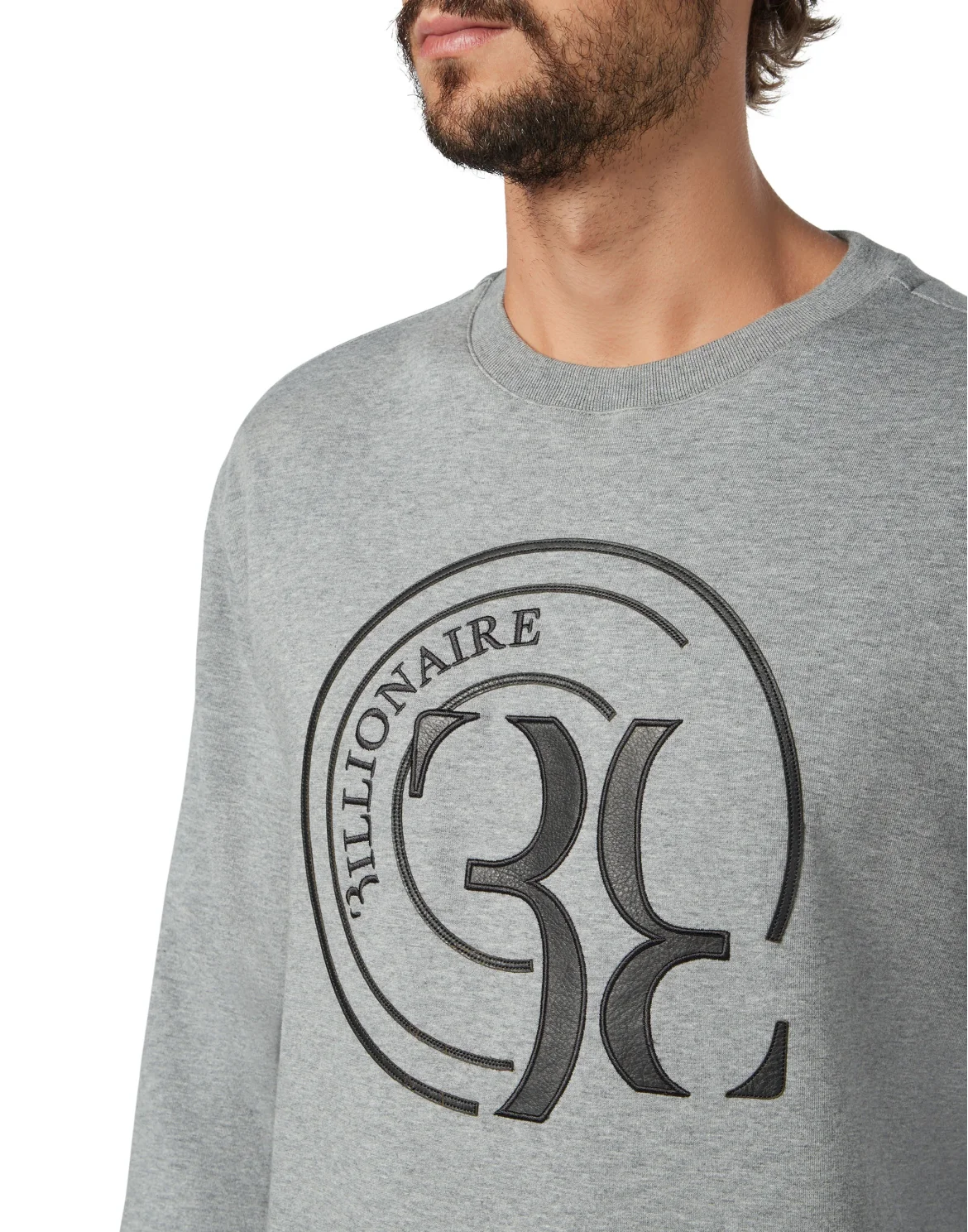 Sweatshirt LS Double B, цвет: Серый