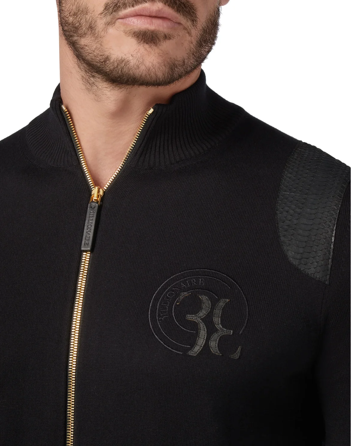 Pullover full zip LS Luxury, цвет: Черный