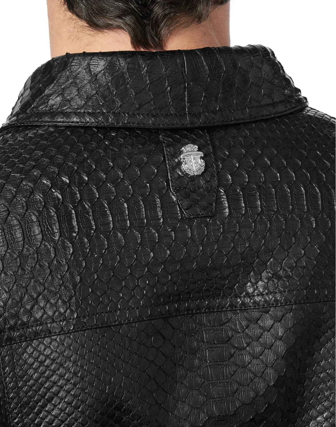 Leather Jacket Luxury, цвет: Черный