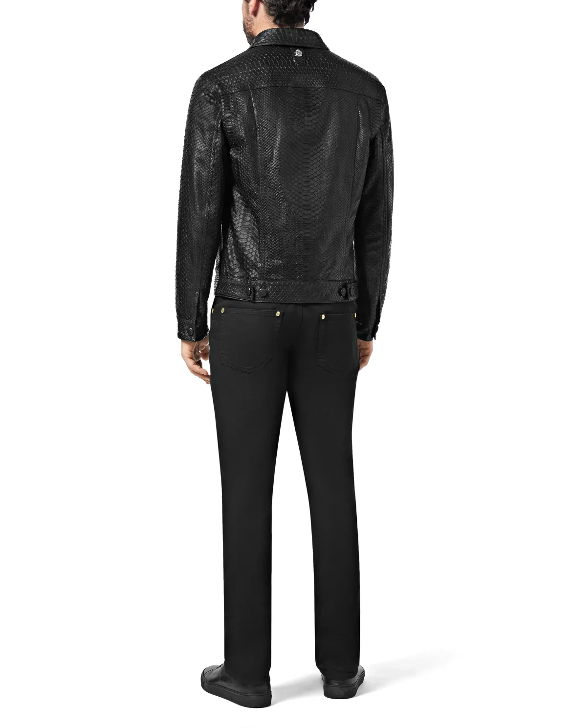 Leather Jacket Luxury, цвет: Черный
