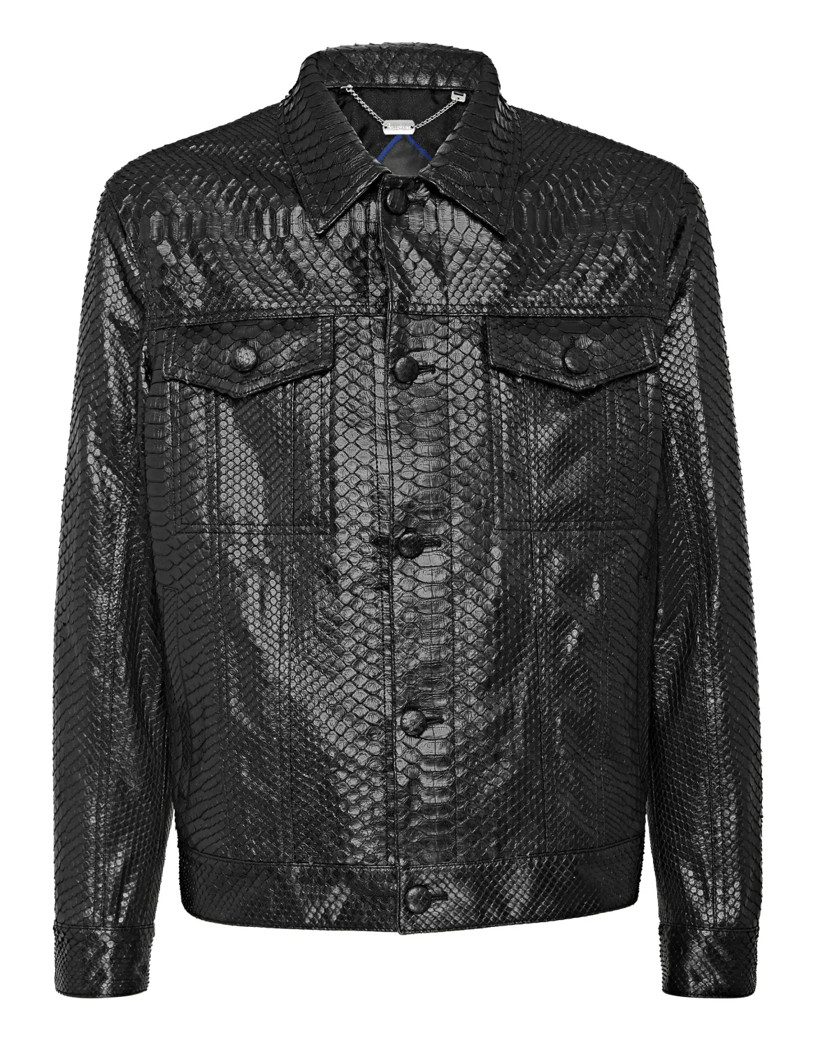 Leather Jacket Luxury, цвет: Черный
