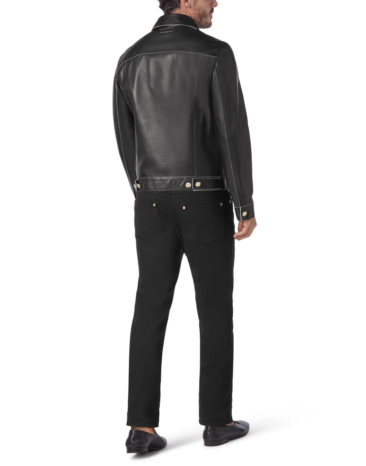 Leather Jacket Logos, цвет: Черный