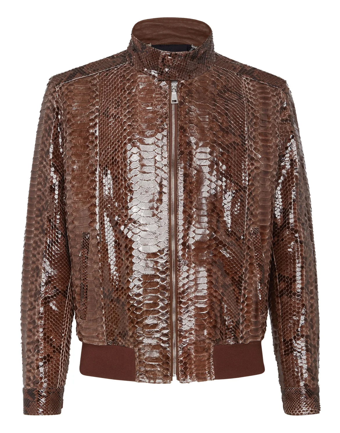 Leather Jacket Luxury, цвет: Коричневый
