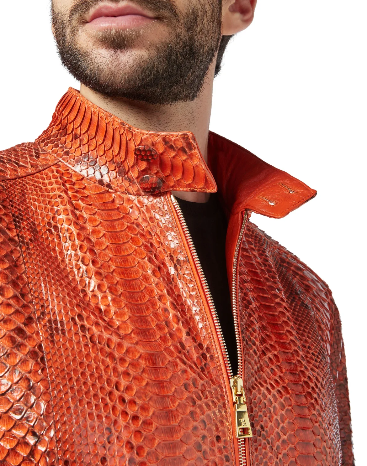 Leather Jacket Luxury, цвет: Красный