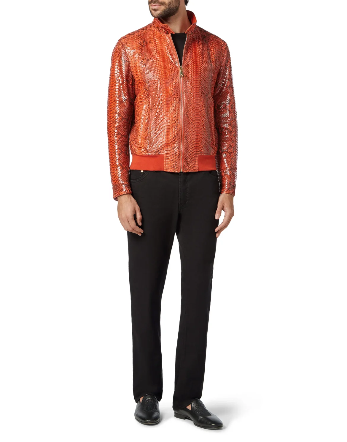 Leather Jacket Luxury, цвет: Красный