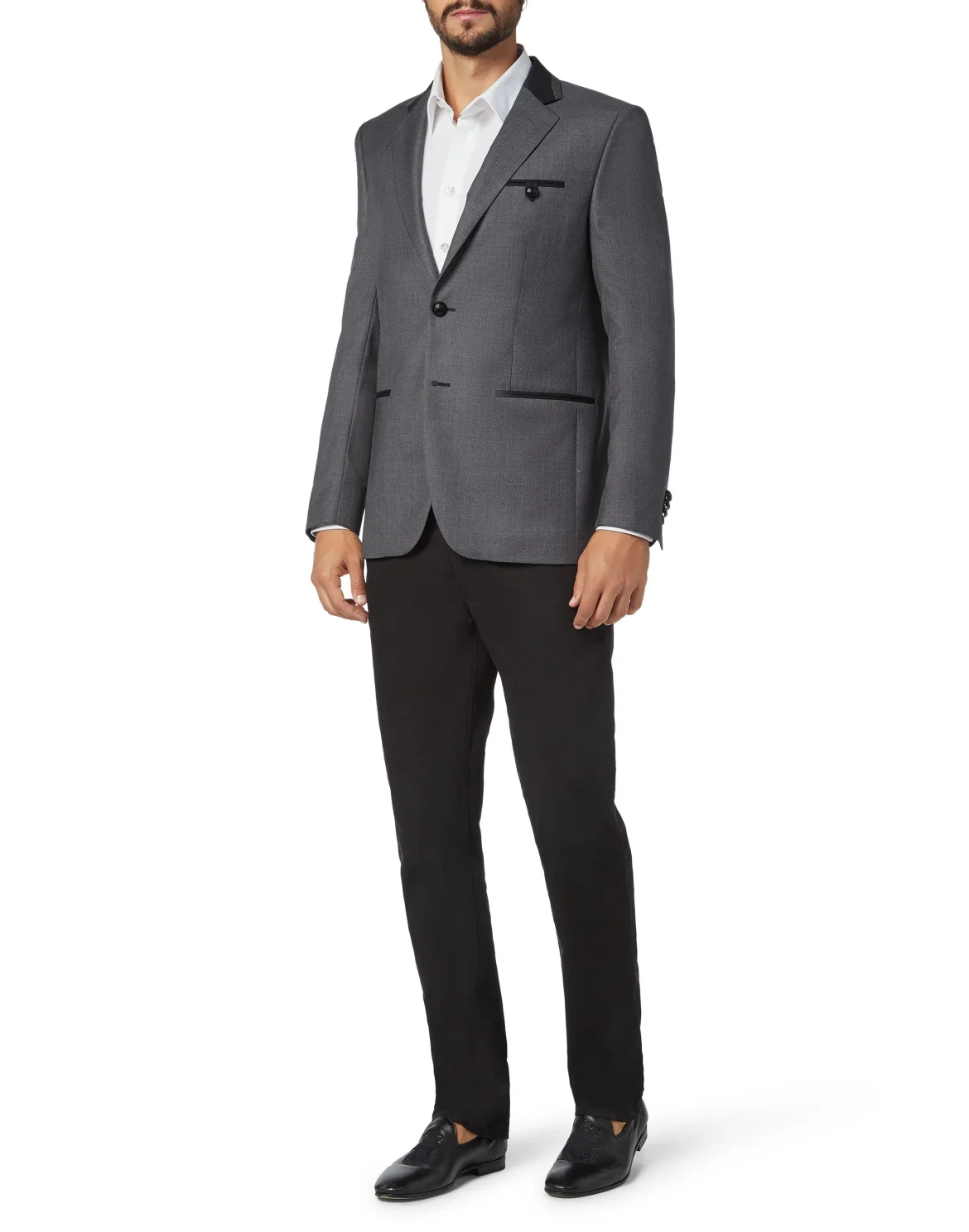 Blazer Tailored Fit Crest, цвет: Черный