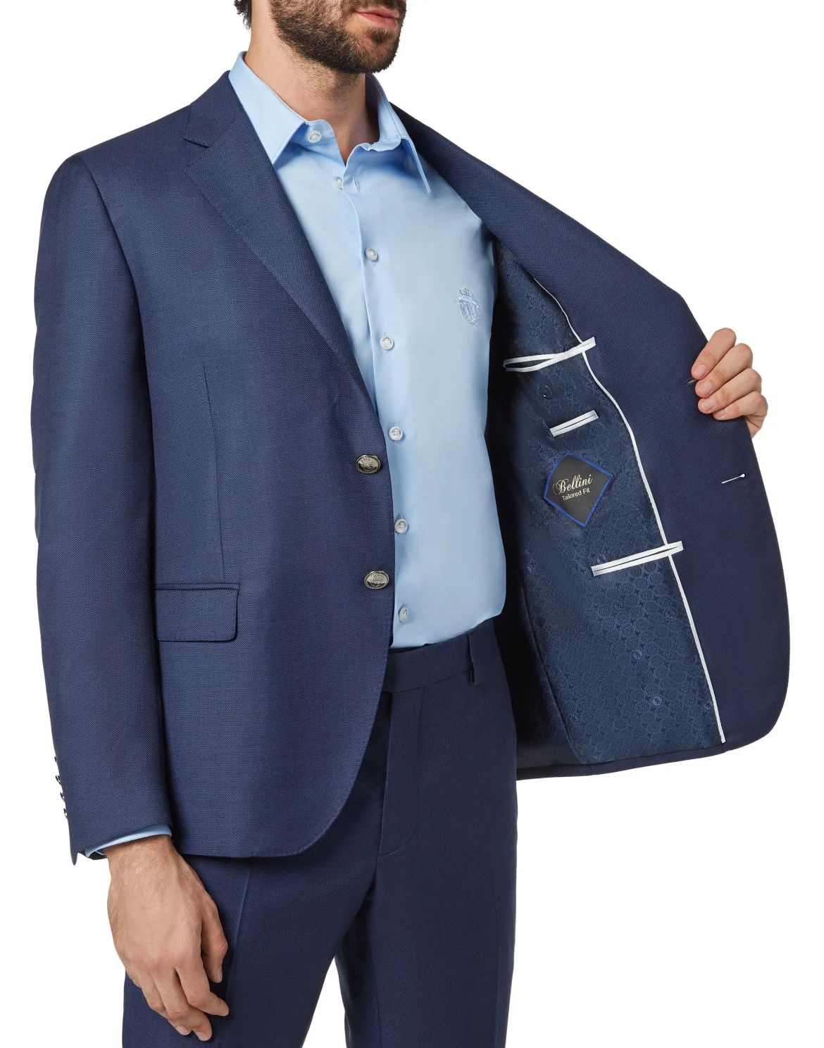 Blazer Tailored Fit Double B, цвет: Синий