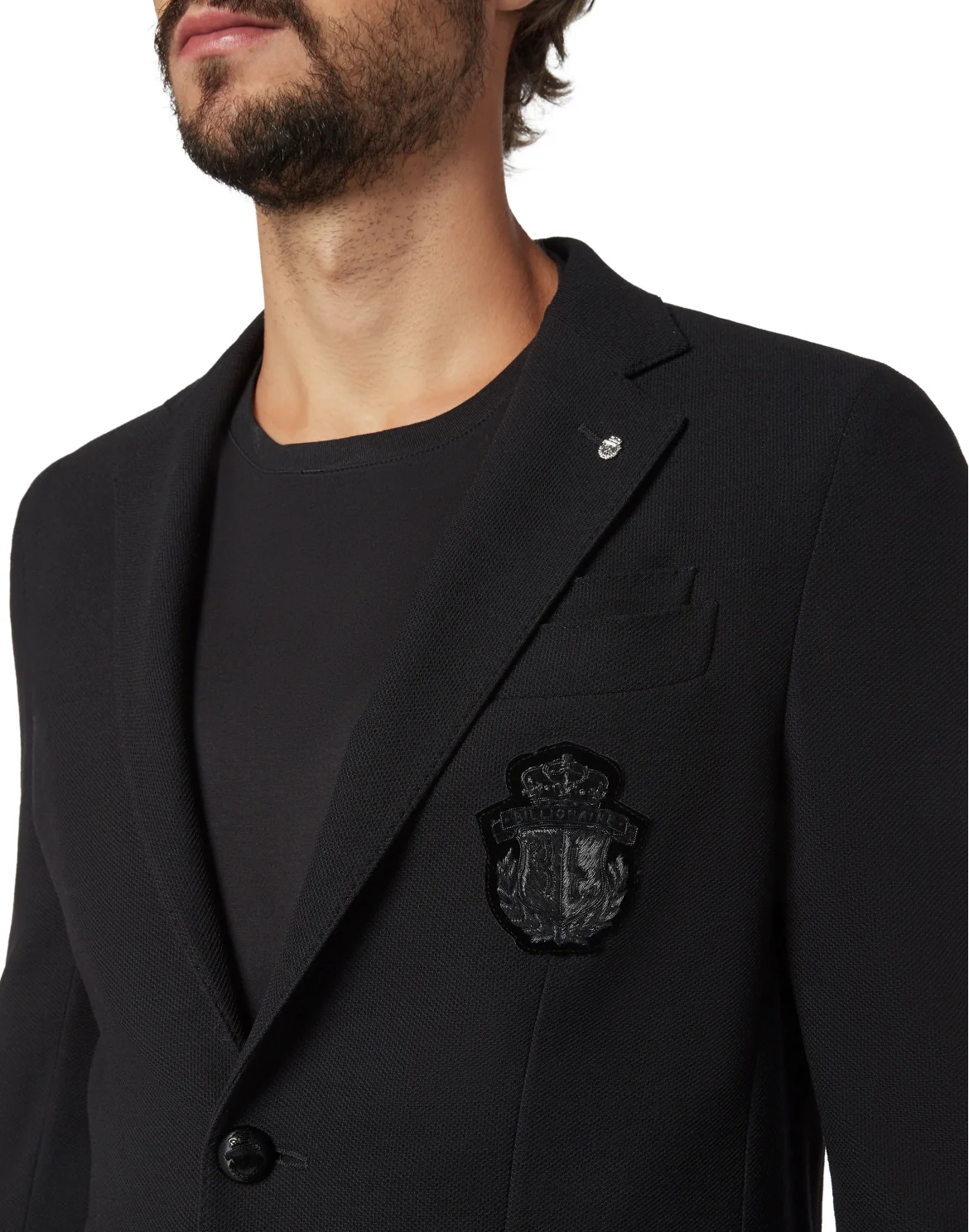 Blazer Tailored Fit Crest, цвет: Черный