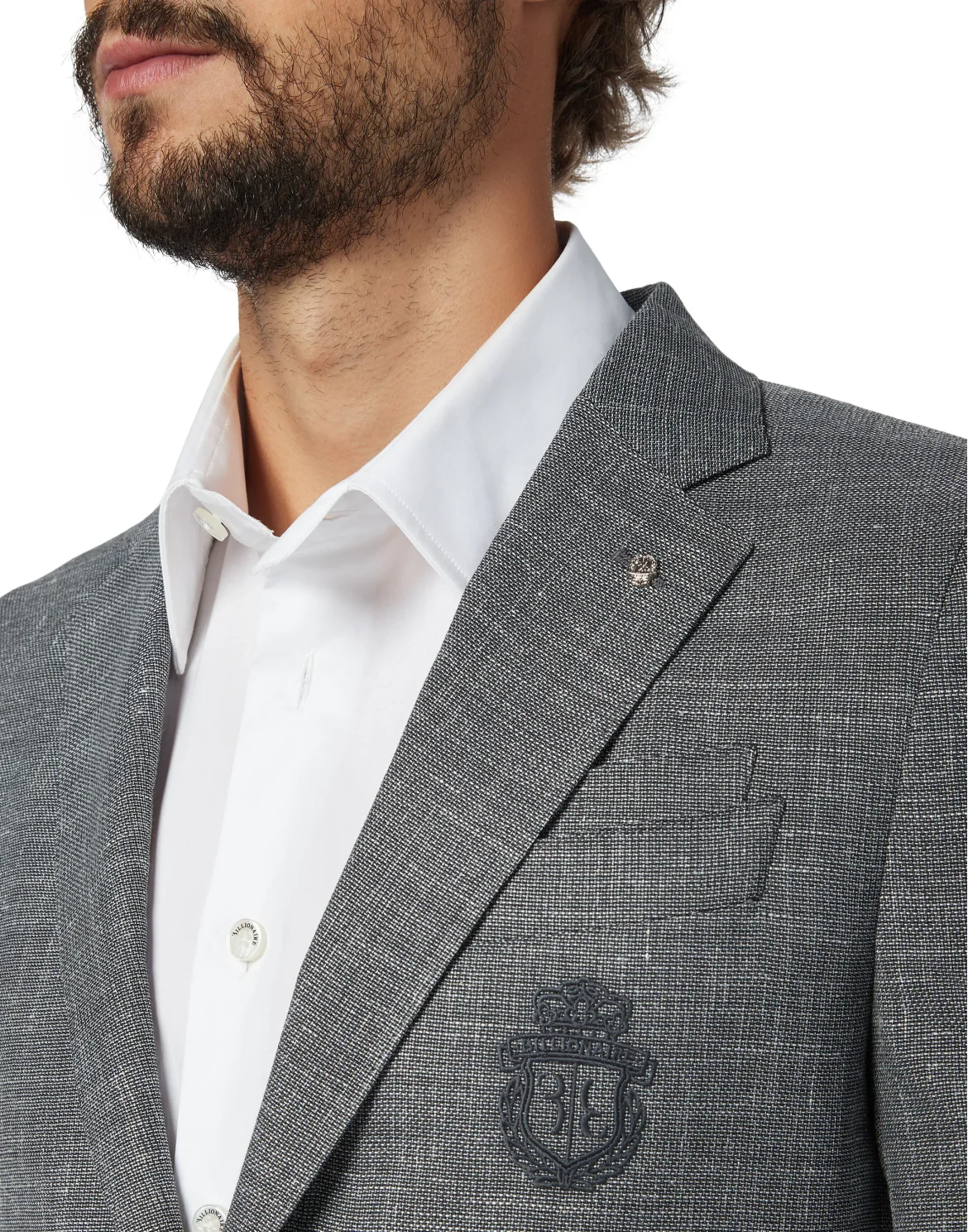 Blazer Super Slim Fit Crest, цвет: Черный