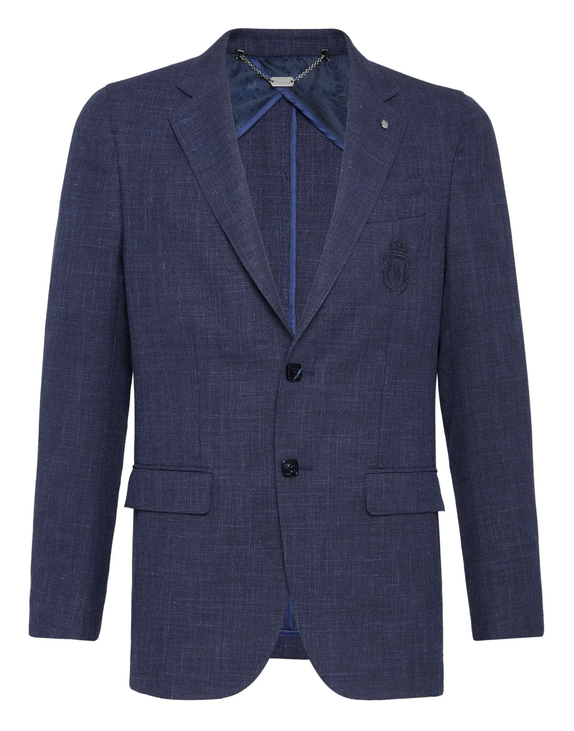 Blazer Super Slim Fit Crest, цвет: Синий