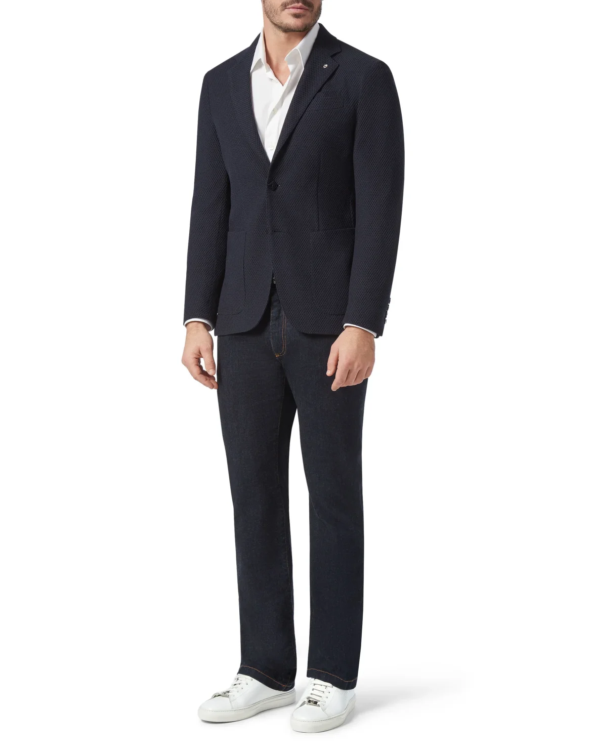 Blazer Tailored Fit Elegant, цвет: Синий