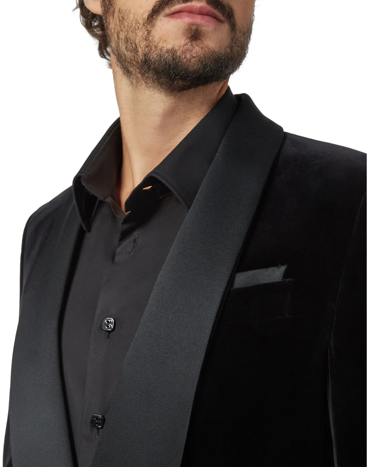 Blazer Slim Fit Elegant, цвет: Черный