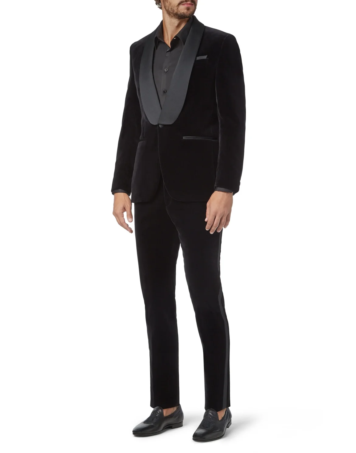 Blazer Slim Fit Elegant, цвет: Черный