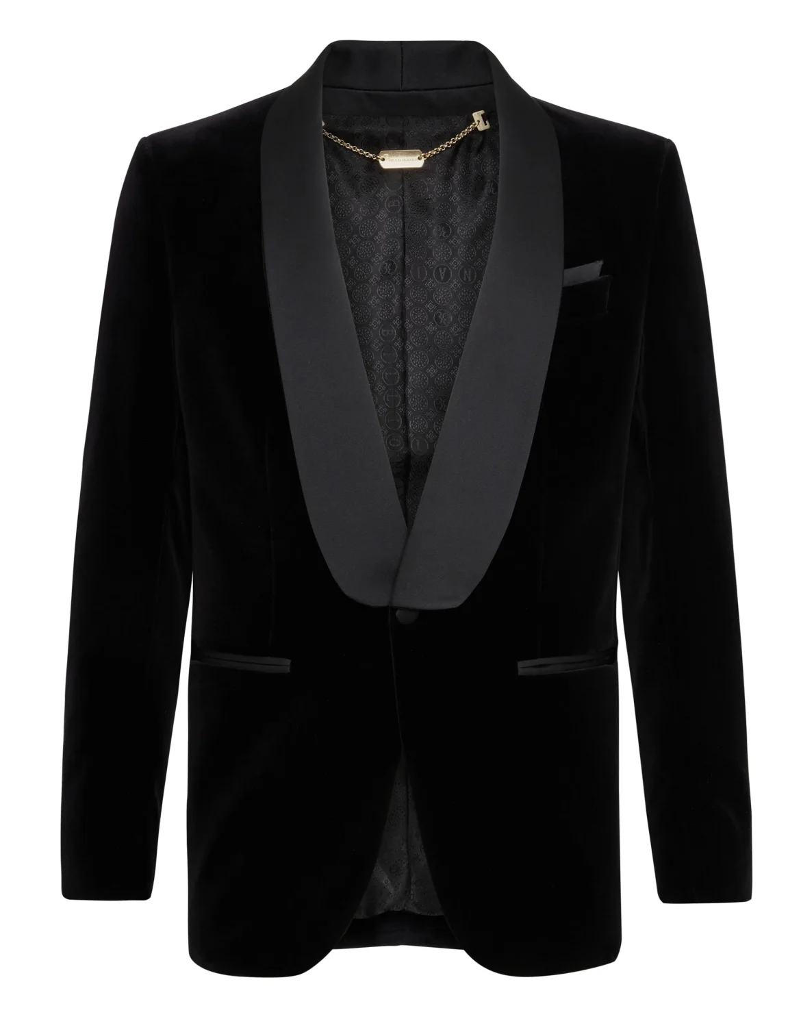 Blazer Slim Fit Elegant, цвет: Черный